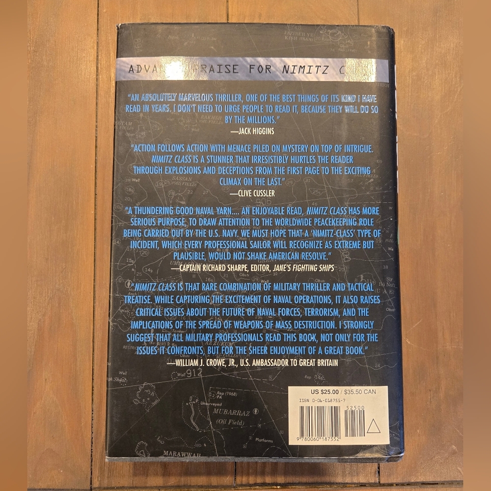 Nimitz Class Hardcover Book First Edition - Picture 3 of 4